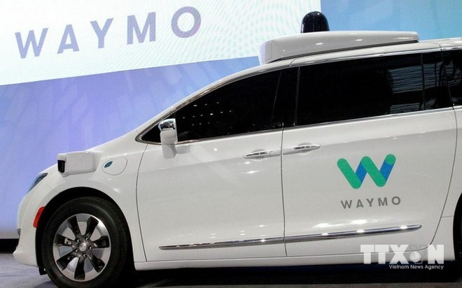 Xe điện của Waymo. Ảnh: TTXVN Waymo từng bước mở rộng hoạt động theo chiến lược